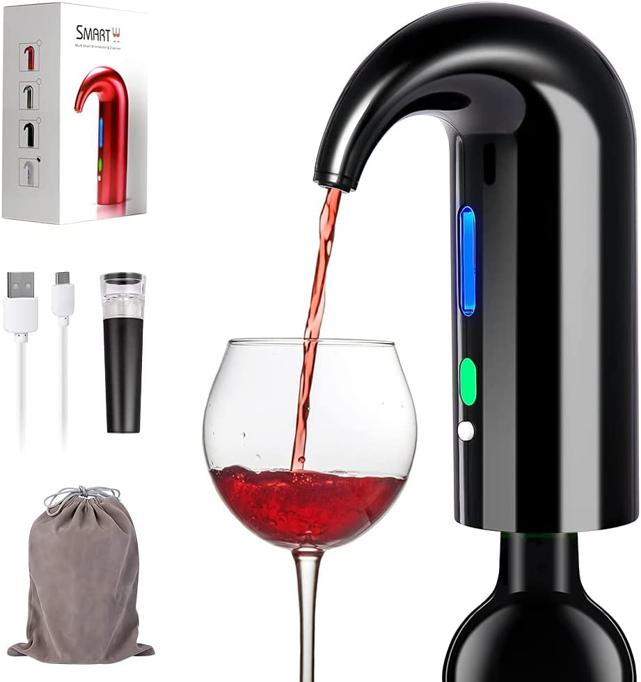 "Elevate Your Wine Experience: Ultimate Electric Wine Aerator for Home, Bar, and Travel"